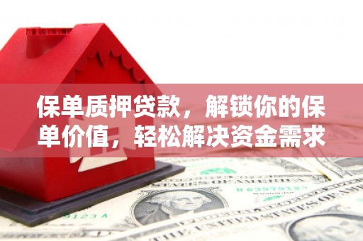 杭锦旗保单质押贷款，解锁你的保单价值，轻松解决资金需求