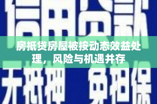 新巴尔虎右旗房抵贷房屋被按动态效益处理，风险与机遇并存