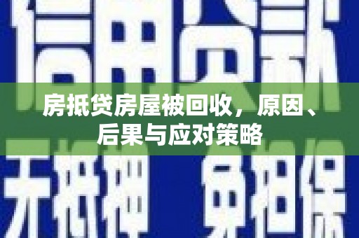 保亭房抵贷房屋被回收，原因、后果与应对策略