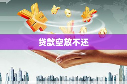 百色贷款空放不还