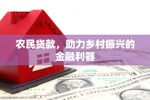 中站农民贷款，助力乡村振兴的金融利器