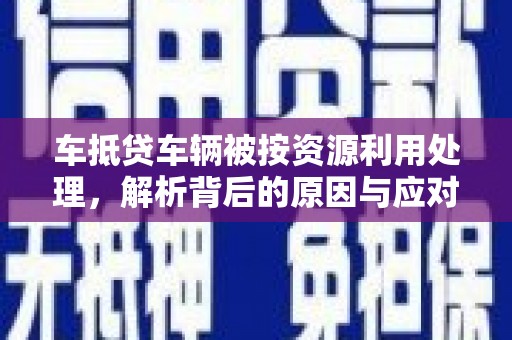 信义车抵贷车辆被按资源利用处理，解析背后的原因与应对策略