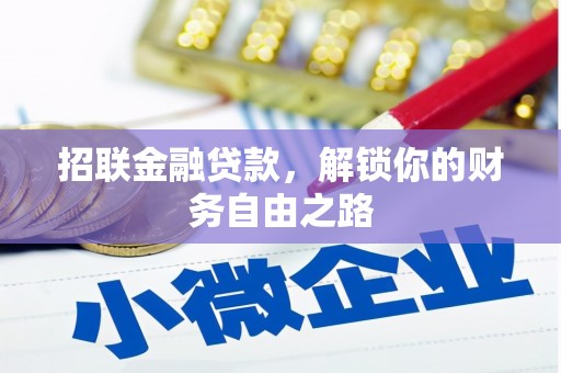 梅里斯招联金融贷款，解锁你的财务自由之路