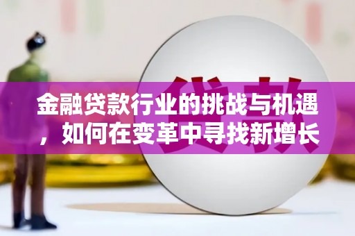 林边金融贷款行业的挑战与机遇，如何在变革中寻找新增长点