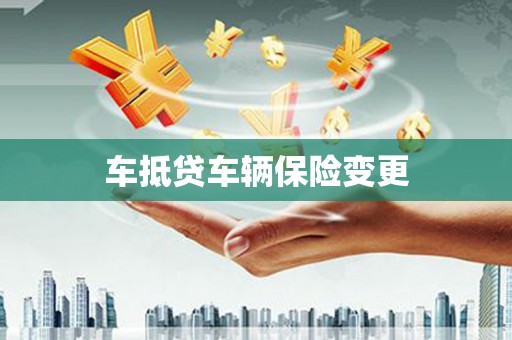 柳城车抵贷车辆保险变更