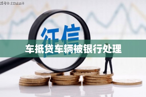 名间车抵贷车辆被银行处理