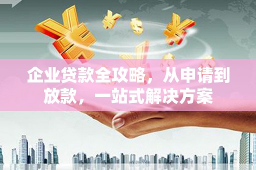 河北企业贷款全攻略，从申请到放款，一站式解决方案