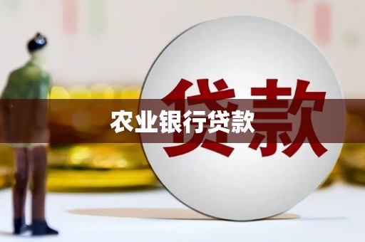 延长农业银行贷款