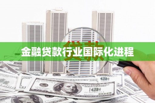 红安金融贷款行业国际化进程