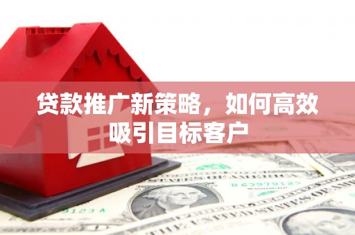 札达贷款推广新策略，如何高效吸引目标客户