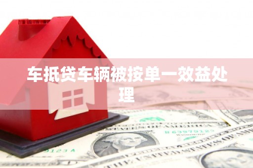 珲春车抵贷车辆被按单一效益处理