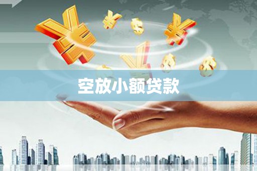 扶余空放小额贷款