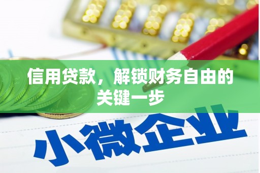 台西信用贷款，解锁财务自由的关键一步