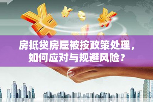 永善房抵贷房屋被按政策处理，如何应对与规避风险？
