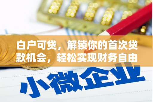府谷白户可贷，解锁你的首次贷款机会，轻松实现财务自由