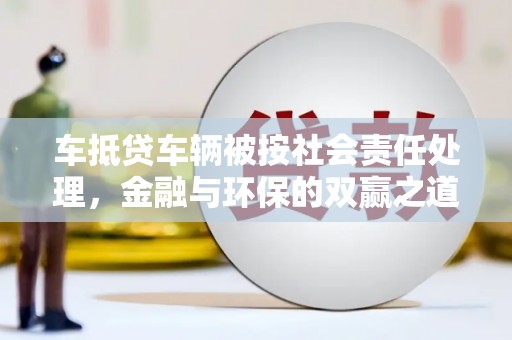 新龙车抵贷车辆被按社会责任处理，金融与环保的双赢之道