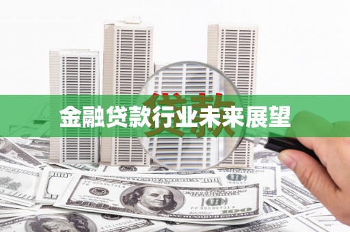 金堂金融贷款行业未来展望