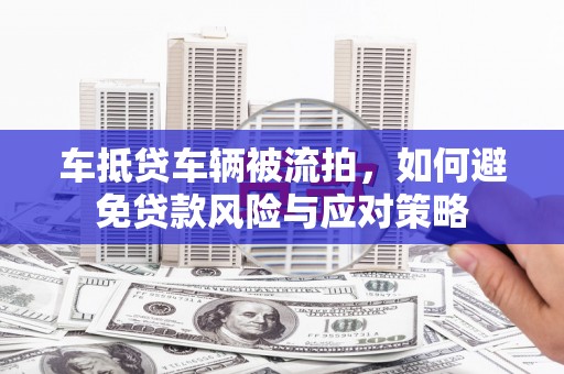 电白车抵贷车辆被流拍，如何避免贷款风险与应对策略