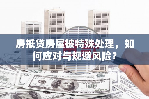 溆浦房抵贷房屋被特殊处理，如何应对与规避风险？