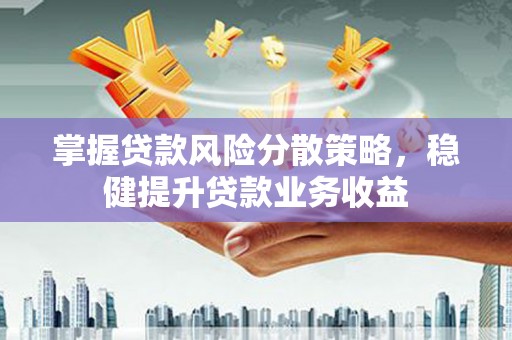 连云掌握贷款风险分散策略，稳健提升贷款业务收益