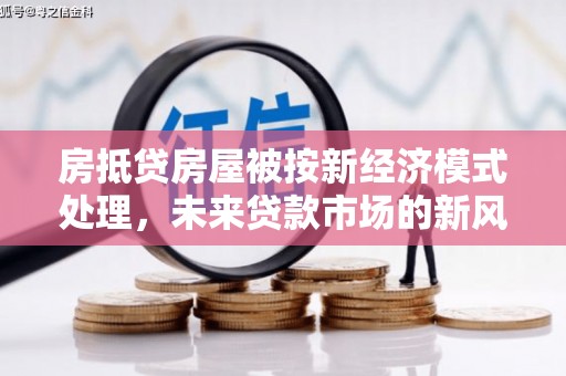连云房抵贷房屋被按新经济模式处理，未来贷款市场的新风向