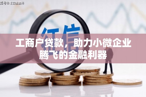 锦州工商户贷款，助力小微企业腾飞的金融利器