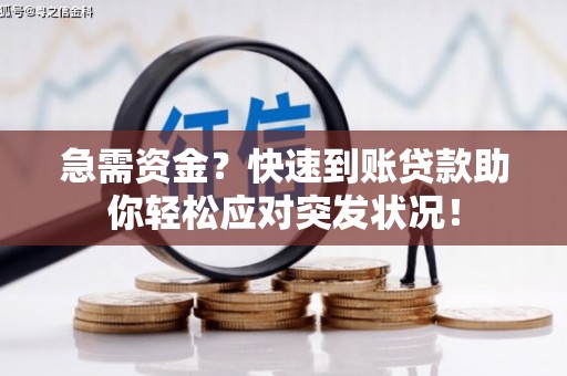 献县急需资金？快速到账贷款助你轻松应对突发状况！