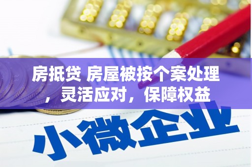延津房抵贷 房屋被按个案处理，灵活应对，保障权益