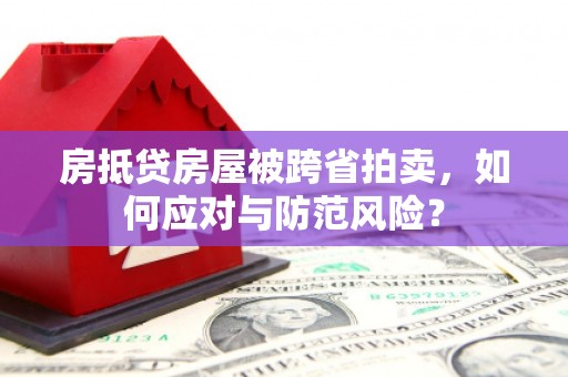 新安房抵贷房屋被跨省拍卖，如何应对与防范风险？