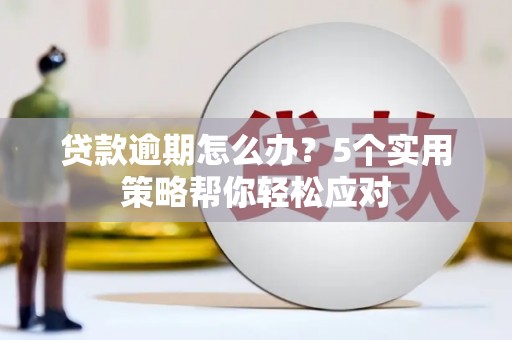 翼城贷款逾期怎么办？5个实用策略帮你轻松应对