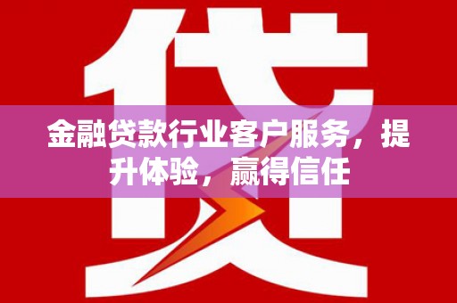 文登金融贷款行业客户服务，提升体验，赢得信任