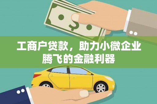 浑源工商户贷款，助力小微企业腾飞的金融利器
