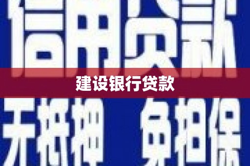 漾濞建设银行贷款