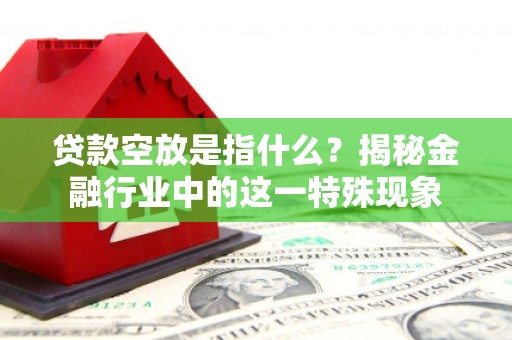 漾濞贷款空放是指什么？揭秘金融行业中的这一特殊现象
