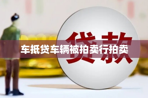 犍为车抵贷车辆被拍卖行拍卖