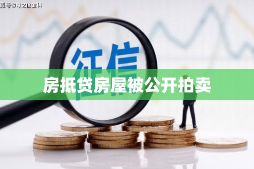 鸡冠房抵贷房屋被公开拍卖