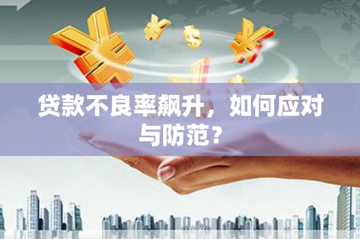 沙河贷款不良率飙升，如何应对与防范？