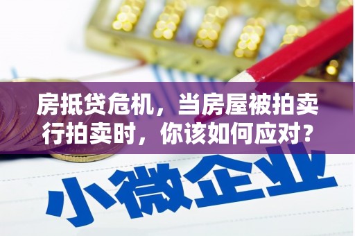 桃城房抵贷危机，当房屋被拍卖行拍卖时，你该如何应对？