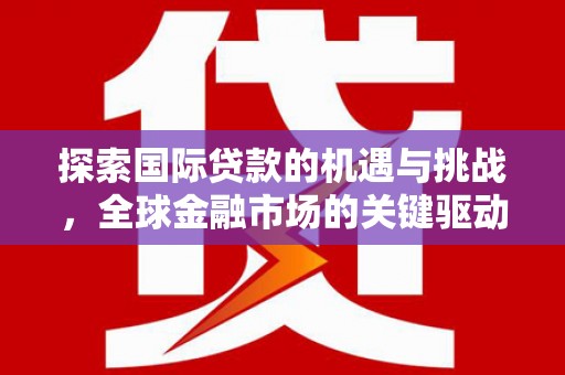 柳南探索国际贷款的机遇与挑战，全球金融市场的关键驱动力