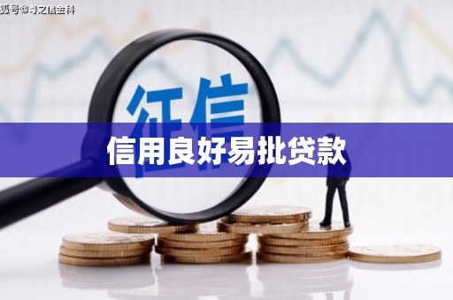 湖北信用良好易批贷款