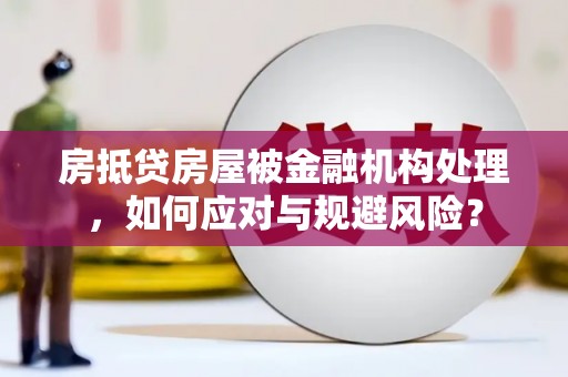 江海房抵贷房屋被金融机构处理，如何应对与规避风险？