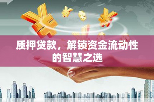 叶城质押贷款，解锁资金流动性的智慧之选