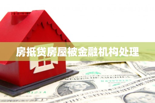 东胜房抵贷房屋被金融机构处理
