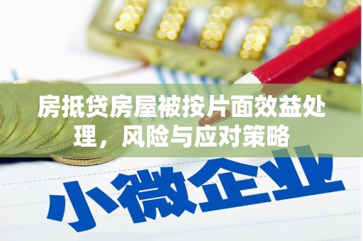 绩溪房抵贷房屋被按片面效益处理，风险与应对策略