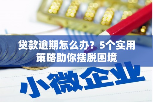 黔西南贷款逾期怎么办？5个实用策略助你摆脱困境
