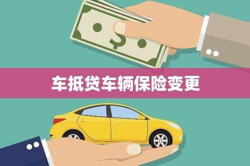 恭城车抵贷车辆保险变更