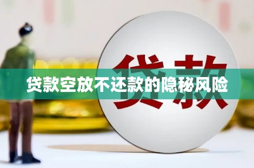 肃南贷款空放不还款的隐秘风险