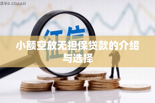 隆德小额空放无担保贷款的介绍与选择