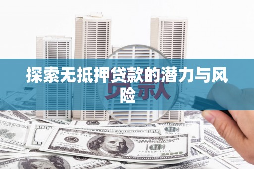 顺昌探索无抵押贷款的潜力与风险