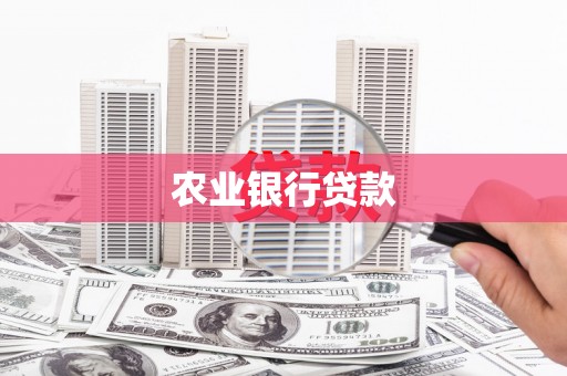 云阳农业银行贷款